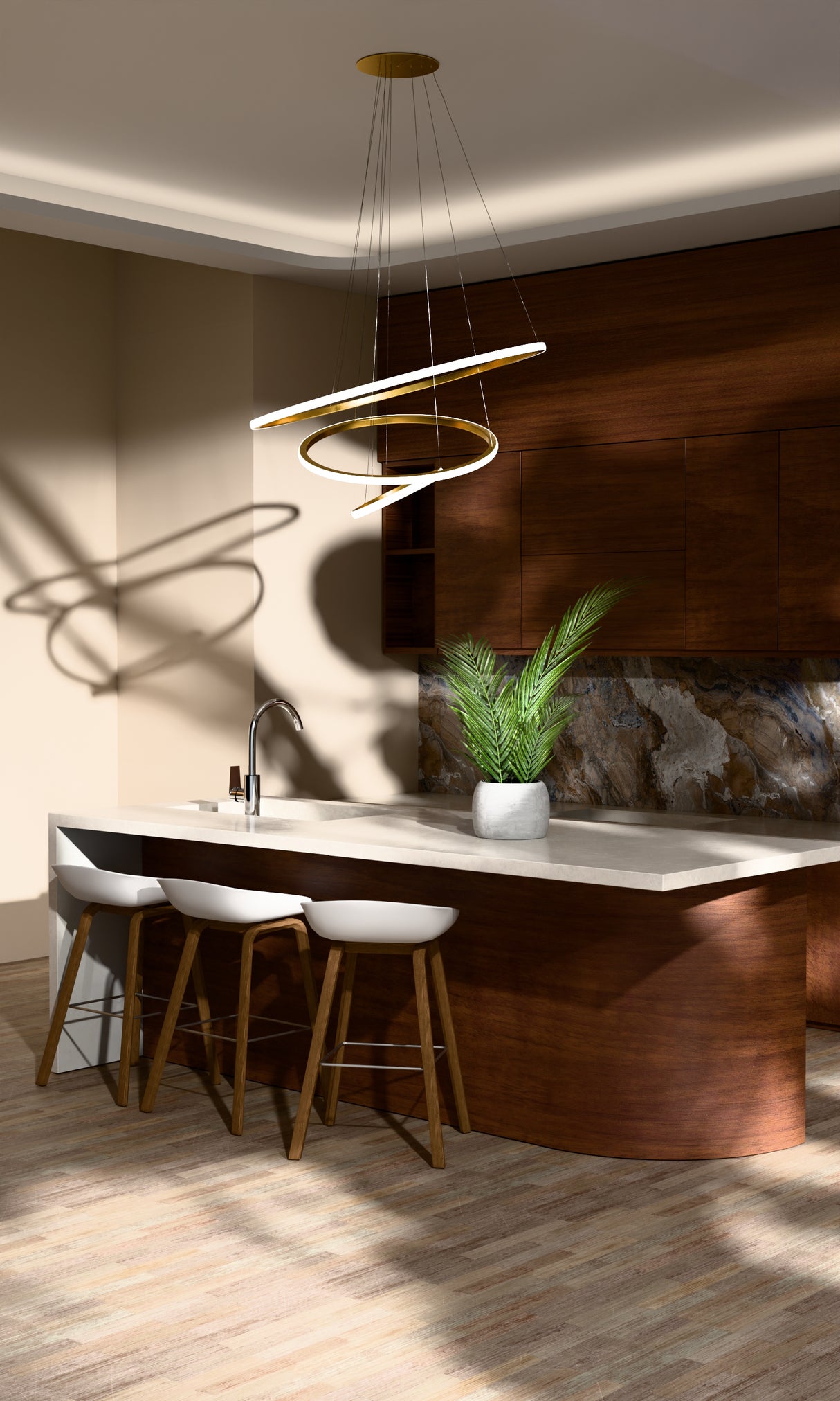 Kohler Kitchen Mixer Polished Chrome 74053T-4E-CP