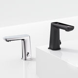 Claudia Sensor Mixer With Black Top Display Gun Metal