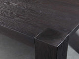 Parsons Solid Oak Rectangle Dining Table