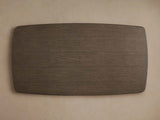 Saint Germain Rectangle Oak Top Dining Table with Wood Dauphine Base