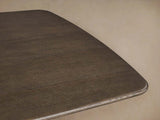 Saint Germain Rectangle Oak Top Dining Table with Wood Clement Base