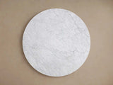 Saint Germain Round Marble Stone Dining Table With Clement Base