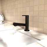 Crue Pull-Out Kitchen Mixer Brushed Brass