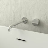 Kara Progressive Wall Basin/Bath Set 185mm Chrome