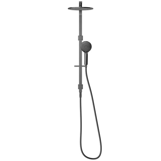 BIANCA TWIN SHOWER GUN METAL