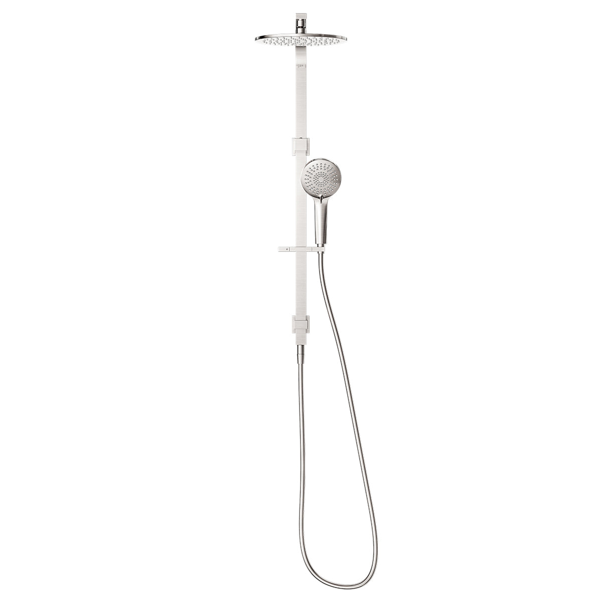 BIANCA TWIN SHOWER BRUSHED NICKEL