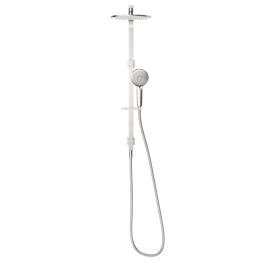BIANCA TWIN SHOWER BRUSHED NICKEL