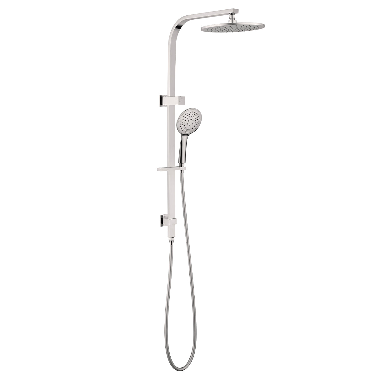 BIANCA TWIN SHOWER BRUSHED NICKEL