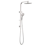 BIANCA TWIN SHOWER BRUSHED NICKEL