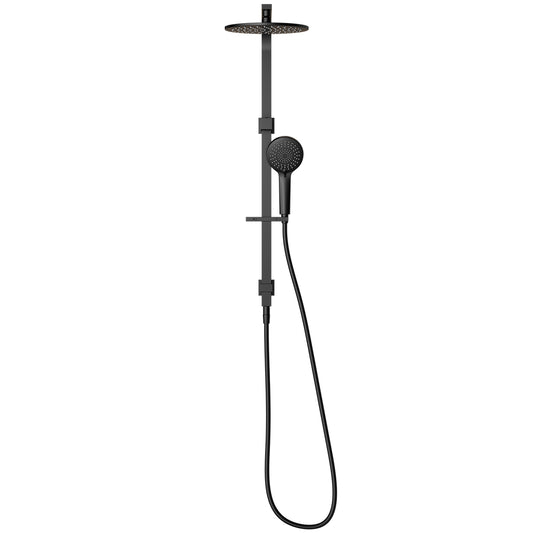 BIANCA TWIN SHOWER MATTE BLACK