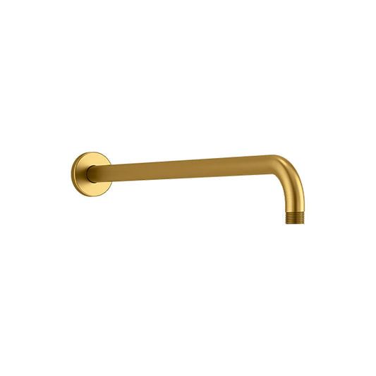 Wall Mount Shower Arm - Brushed Brass