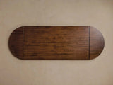 Tuscany Wood Extension Dining Table Oval Poplar Dining Table