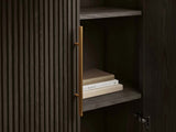 Finnley Wood Tall Cabinet Living Room Country Storage Cabinet with Doors