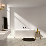 Mecca Wall Basin/Bath Mixer Swivel Spout 225mm Matte Black