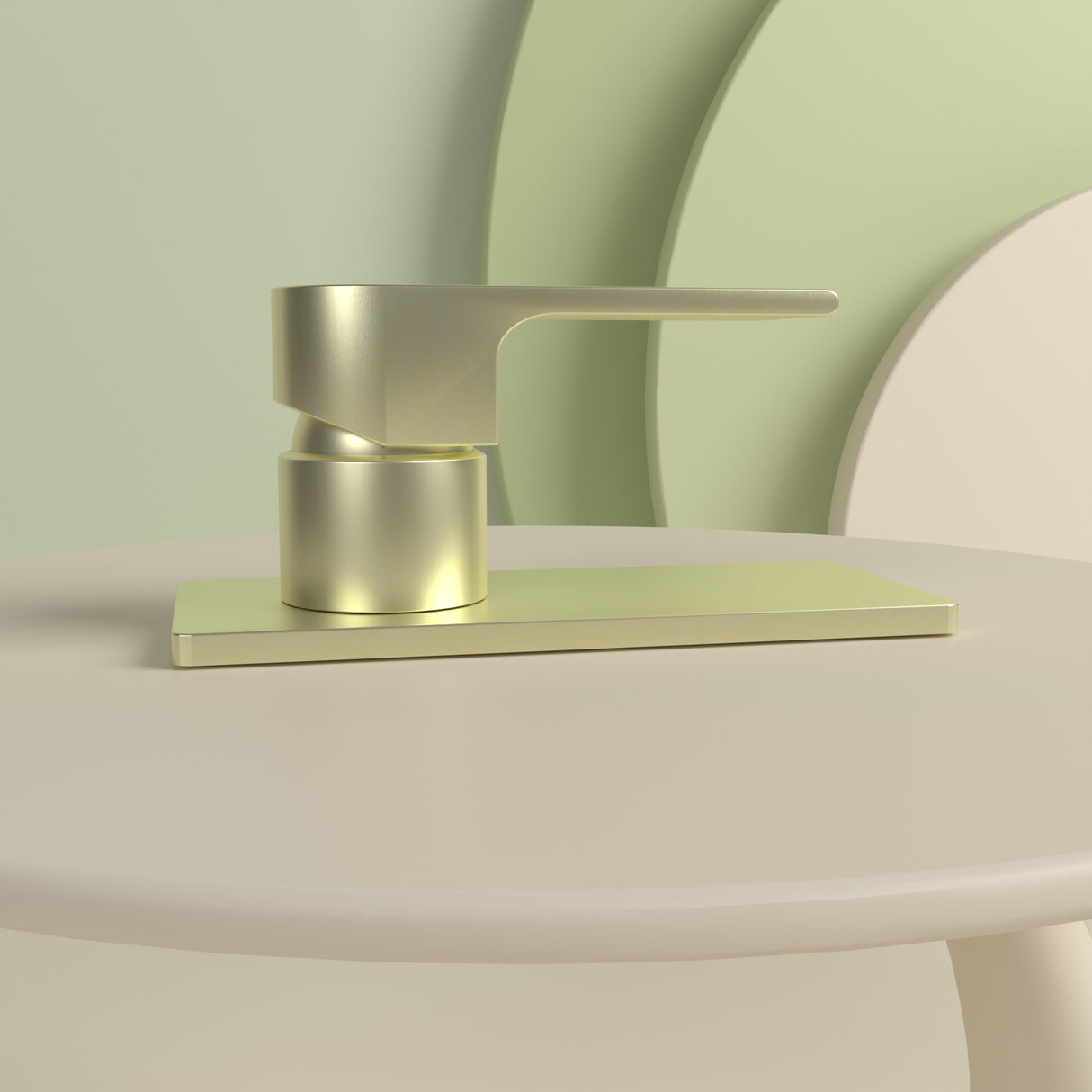 BIANCA SHOWER MIXER BRUSHED GOLD