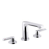 Avid 3 Tap Hole Basin Set - Polished Chrome