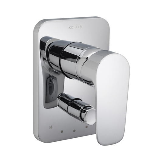 Aleo Bath/Shower Mixer With Diverter - Slim Trim