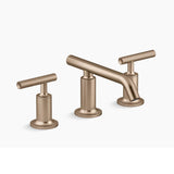 Purist Basin Set with Low Spout  Brushed Bronze 14410A-B4-BV
