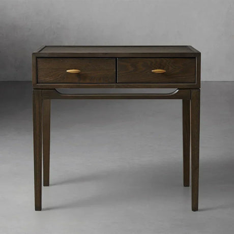 Brock Nightstand Mid-Century Modern Bedside Table Ash Night Side Storage Cabinet