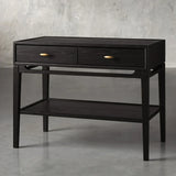 Brock Nightstand Mid-Century Modern Bedside Table Ash Night Side Storage Cabinet