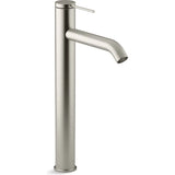 Components Super Tall Single Lever Basin Mixer - Brushed Nickel