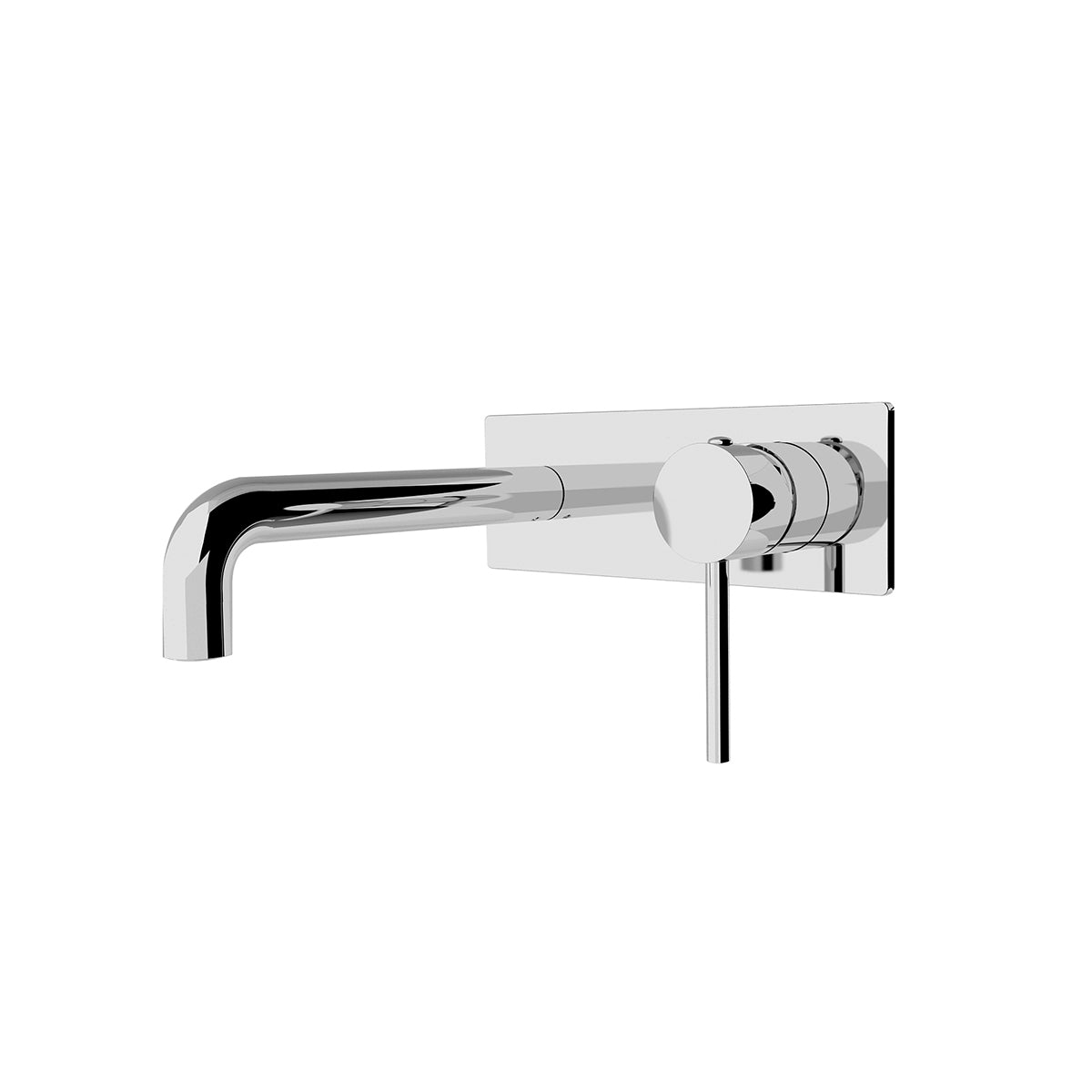 Dolce Wall Basin/Bath Mixer Chrome