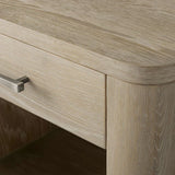 Calista Open Nightstand Night Side Table Wood Bedside Cabinet