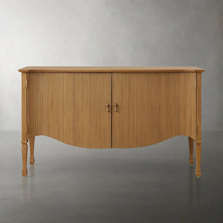 Conrad Solid Teak Sideboard Wood Vintage Storage Cabinets