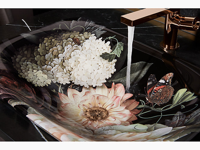 Dutchmaster in Blush Floral on Carillon Rect Vessel