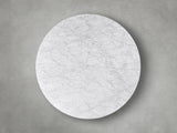 Finnley Round Storage Coffee Table Living Room Stone Center Tea Table