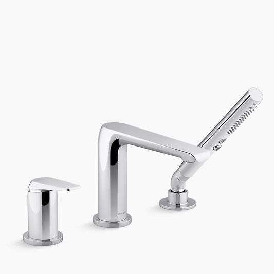 Kohler Hob Mount Bath Filler - Polished Chrome