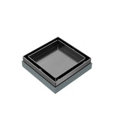 Tile Insert Floor Waste 50mm Outlet Gun Metal