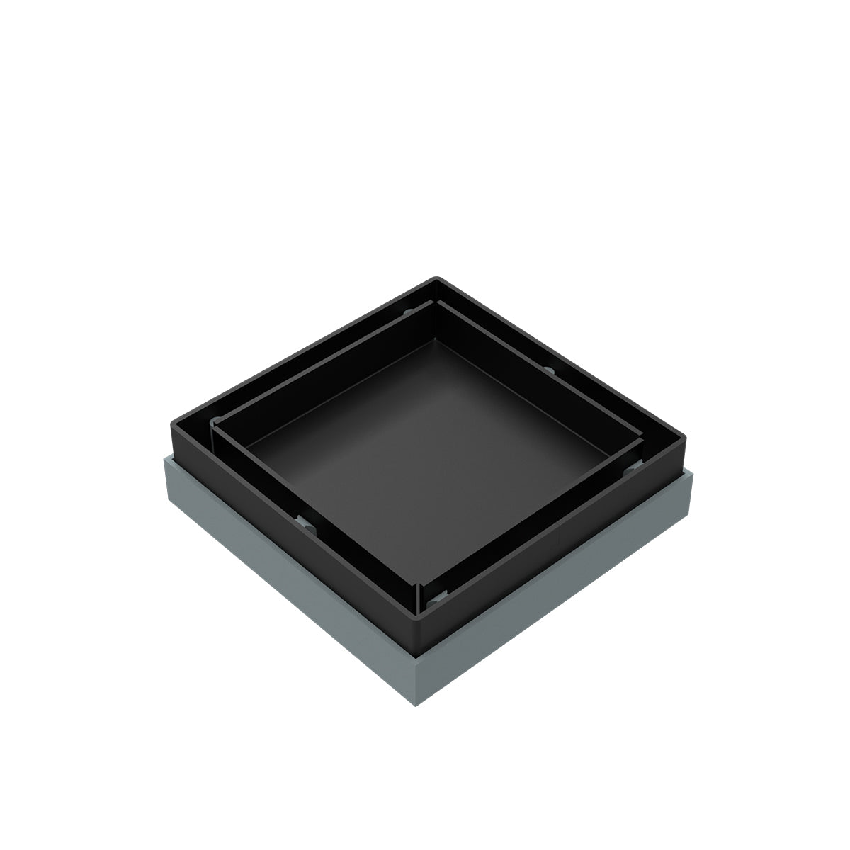Tile Insert Floor Waste 50mm Outlet Matte Black