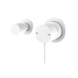 Mecca Shower Mixer With Horizontal 2 Way Divertor Matte White