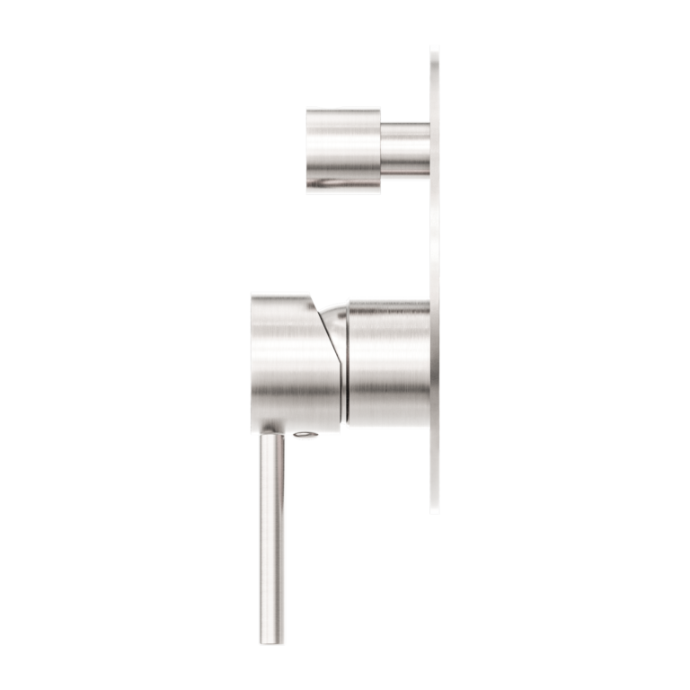 Dolce Shower Mixer With Divertor Brushed Nickel