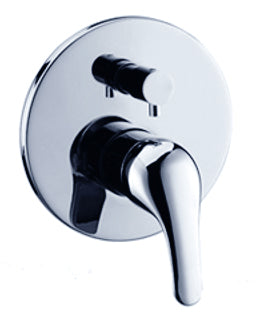 Classic Shower Mixer With Divertor Chrome