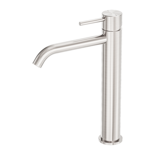 Zen Ss316l Tall Basin Mixer Brushed Nickel