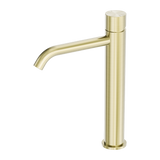 Zen Ss316l Tall Basin Mixer Handless Brushed Gold