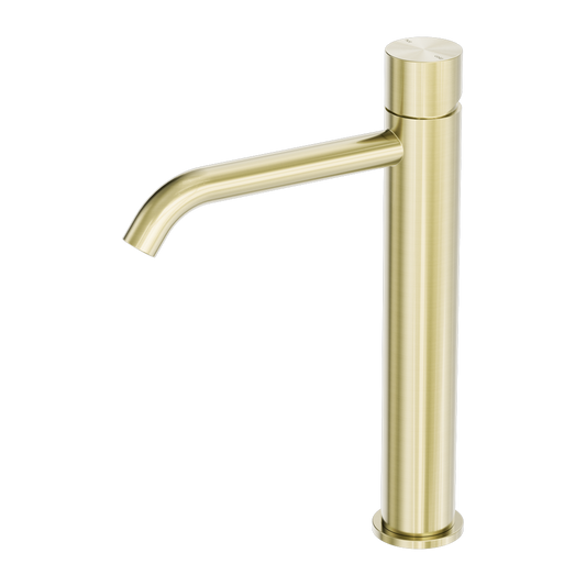 Zen Ss316l Tall Basin Mixer Handless Brushed Gold