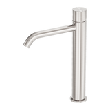 Zen Ss316l Tall Basin Mixer Handless Brushed Nickel