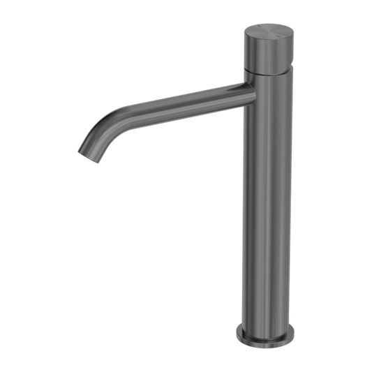 Zen Ss316l Tall Basin Mixer Handless Graphite