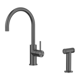 ZEN SS316L KITCHEN MIXER WITH HAND SPRAY GRAPHITE