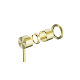 ZEN SS316L SHOWER MIXER TRIM KITS ONLY BRUSHED GOLD