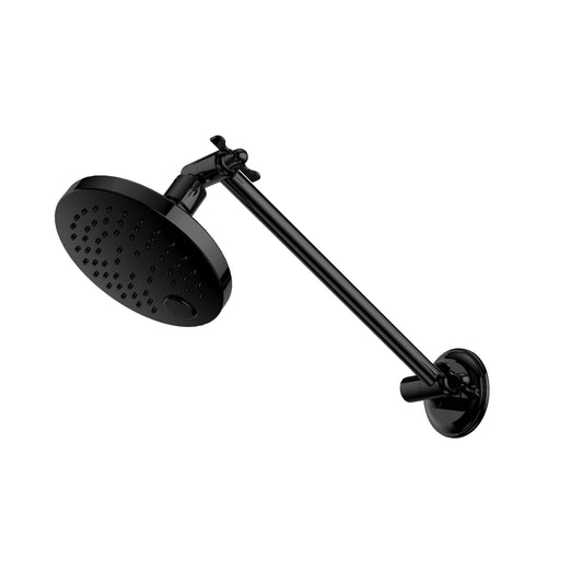 X Plus All Direction Shower Head Matte Black