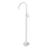 Mecca Freestanding Bath Mixer Matte White