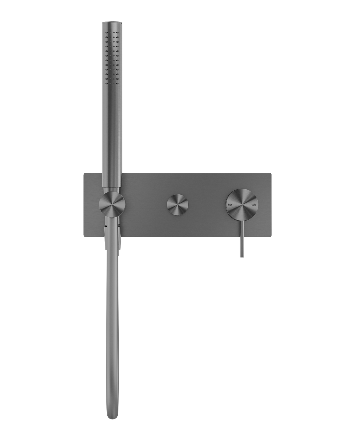 Mecca Shower Mixer With Divertor System Gun Metal