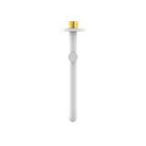 MECCA WALL MOUNTED SWIVEL BATH SPOUT ONLY 225MM MATTE WHITE