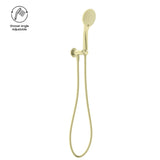 MECCA SHOWER ON BRACKET WITH AIR SHOWER BRUSHED GOLD