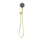 MECCA SHOWER ON BRACKET WITH AIR SHOWER II BRUSHED GOLD