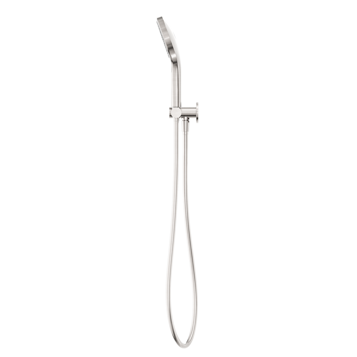 MECCA SHOWER ON BRACKET WITH AIR SHOWER II BRUSHED NICKEL